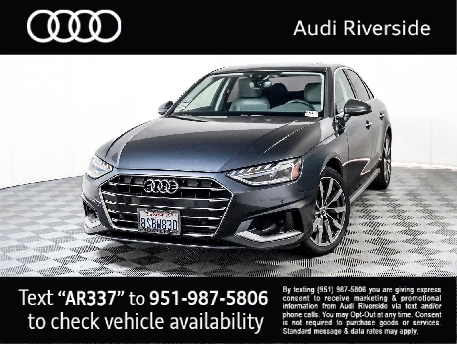 Used 2020 Audi A4 2.0T Premium Plus w/ Premium Plus Package image 1