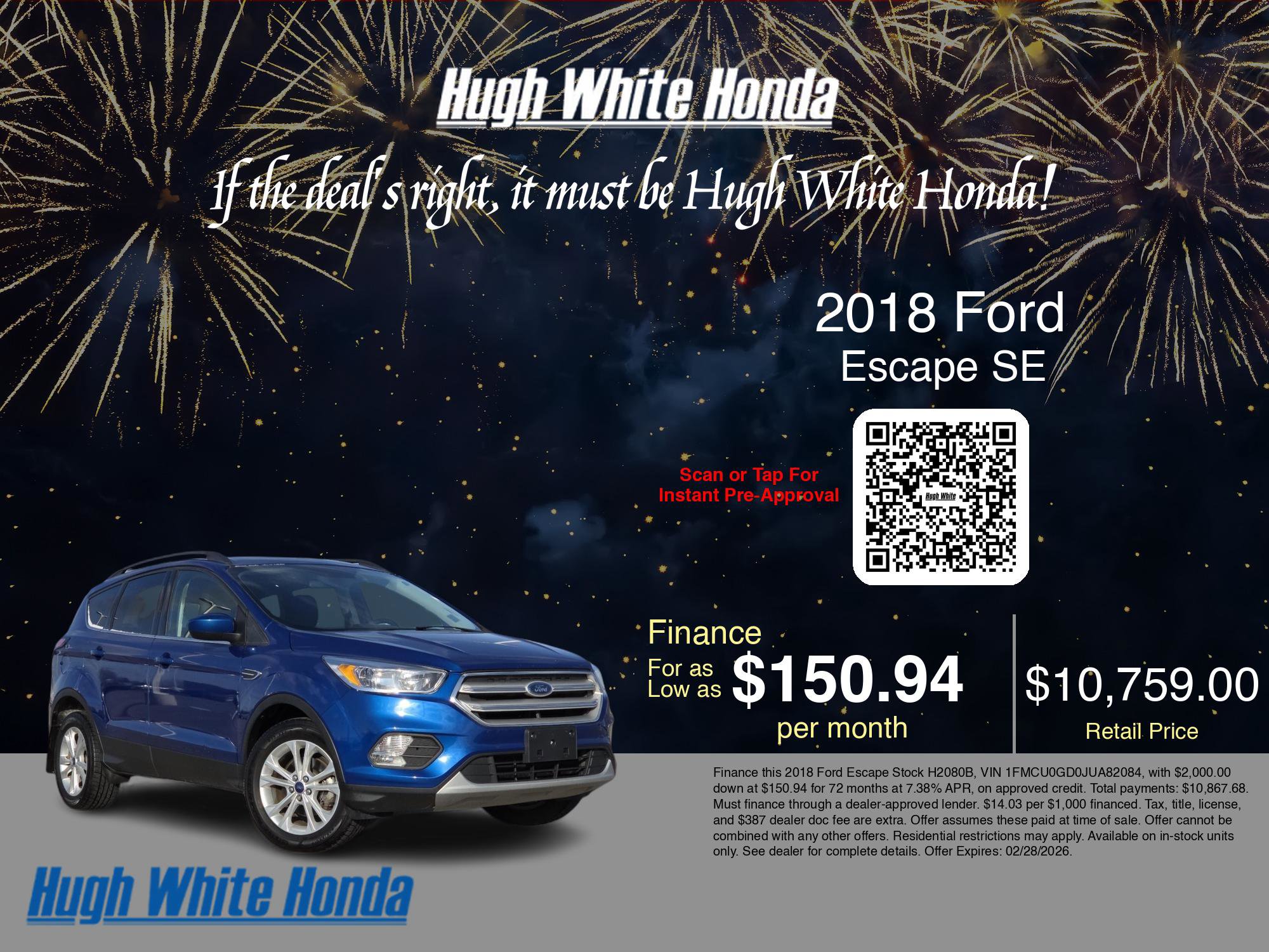 Used 2018 Ford Escape SE image 3