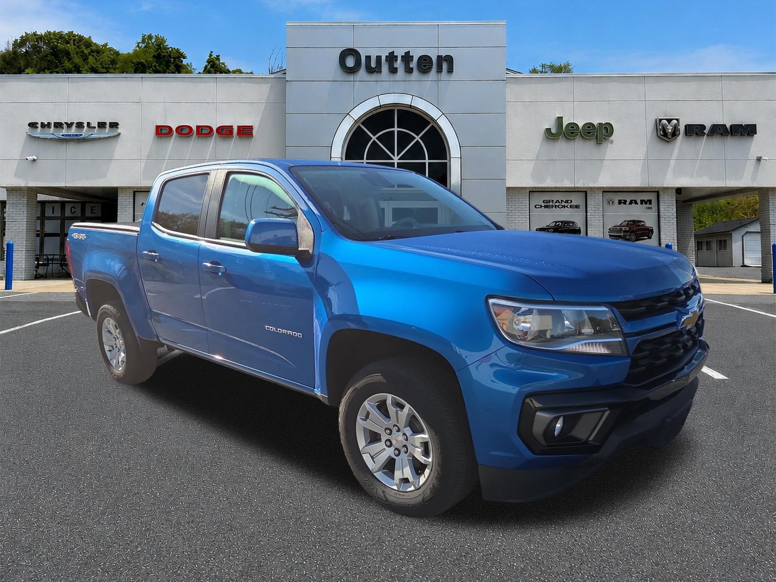 Used 2022 Chevrolet Colorado LT w/ Safety Package AWD/4WD image 1