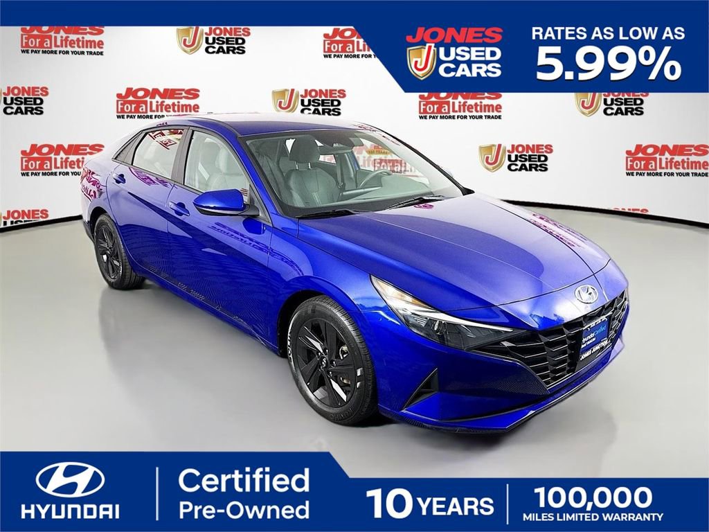 Certified 2021 Hyundai Elantra SEL w/ Convenience Package FWD image 1