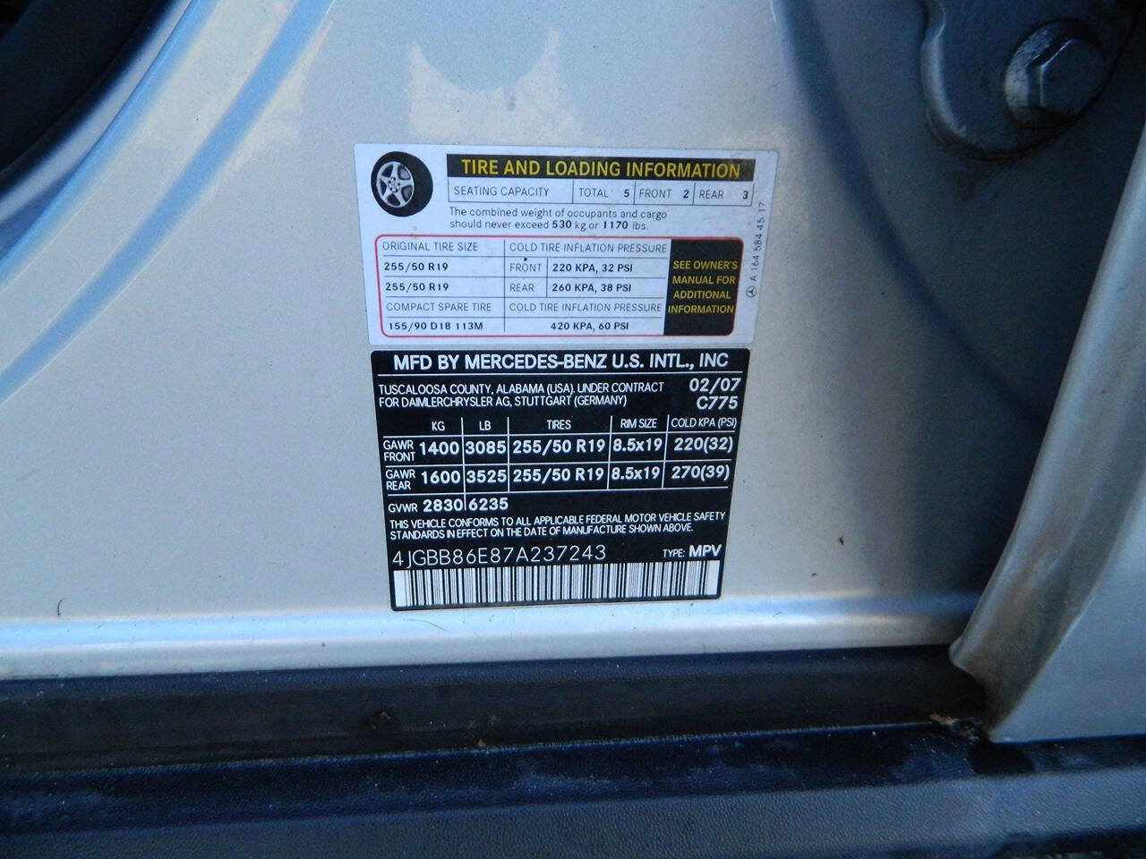 Used 2007 Mercedes-Benz ML 350 4MATIC image 26