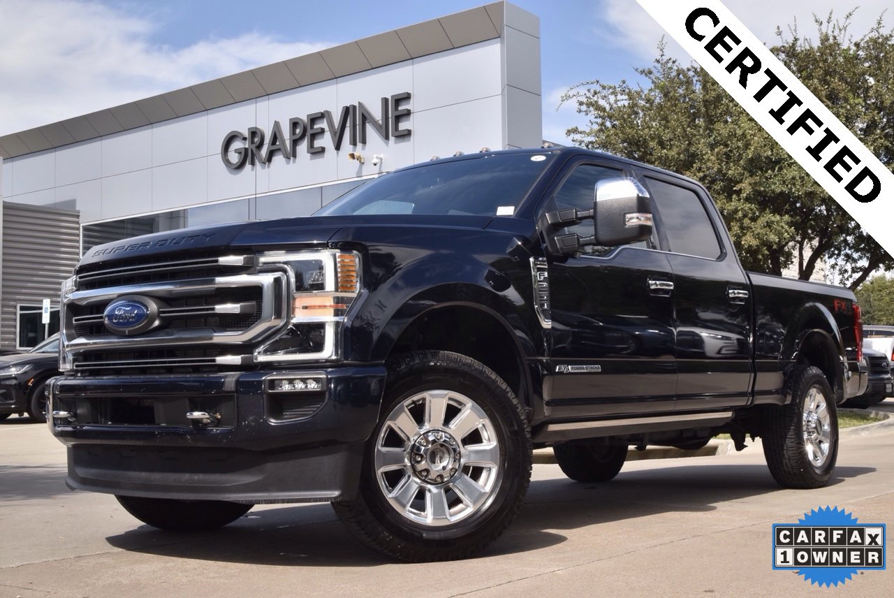 Certified 2021 Ford F250 Platinum w/ FX4 Off-Road Package