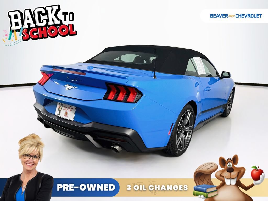 Used 2024 Ford Mustang Premium w/ Wheel & Stripe Package RWD image 7