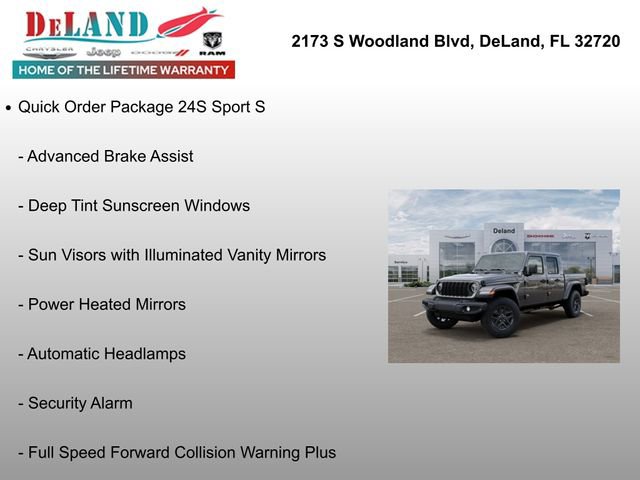 New 2026 Jeep Gladiator Sport AWD/4WD image 6
