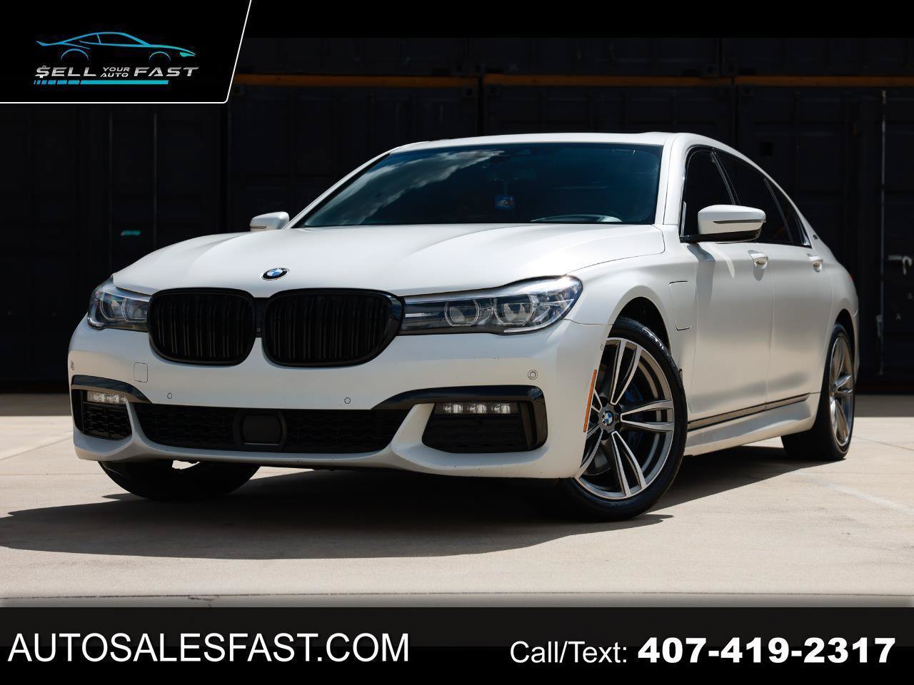 Used 2018 BMW 740e xDrive AWD/4WD image 1