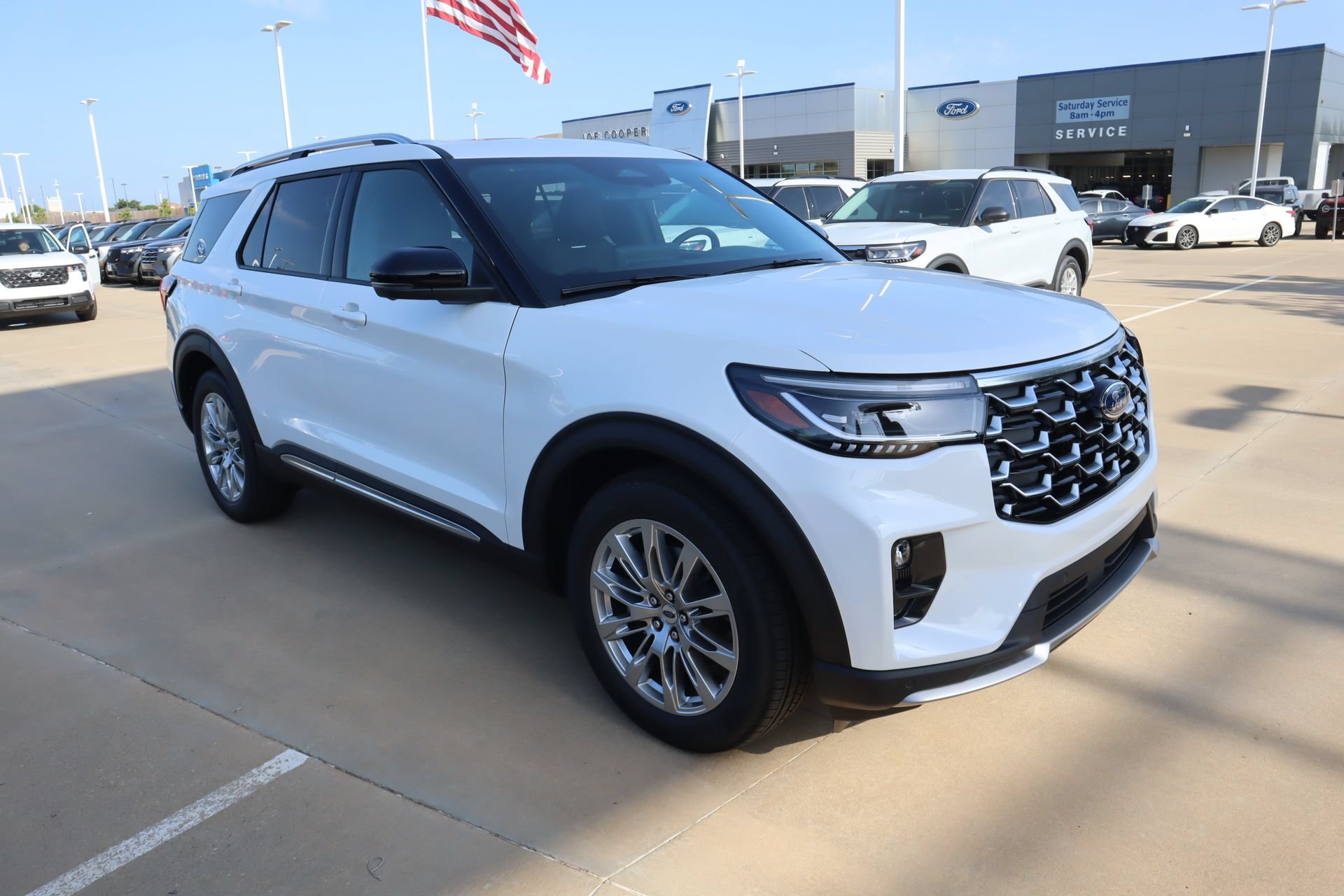New 2026 Ford Explorer Platinum