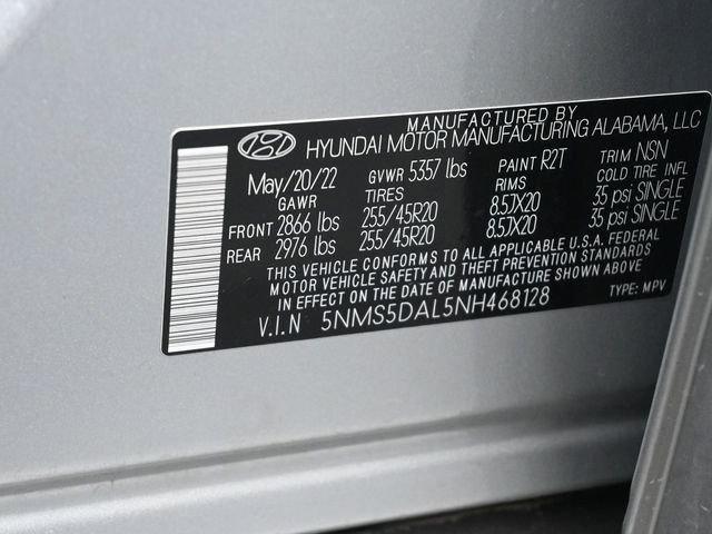 Used 2022 Hyundai Santa Fe Calligraphy image 19