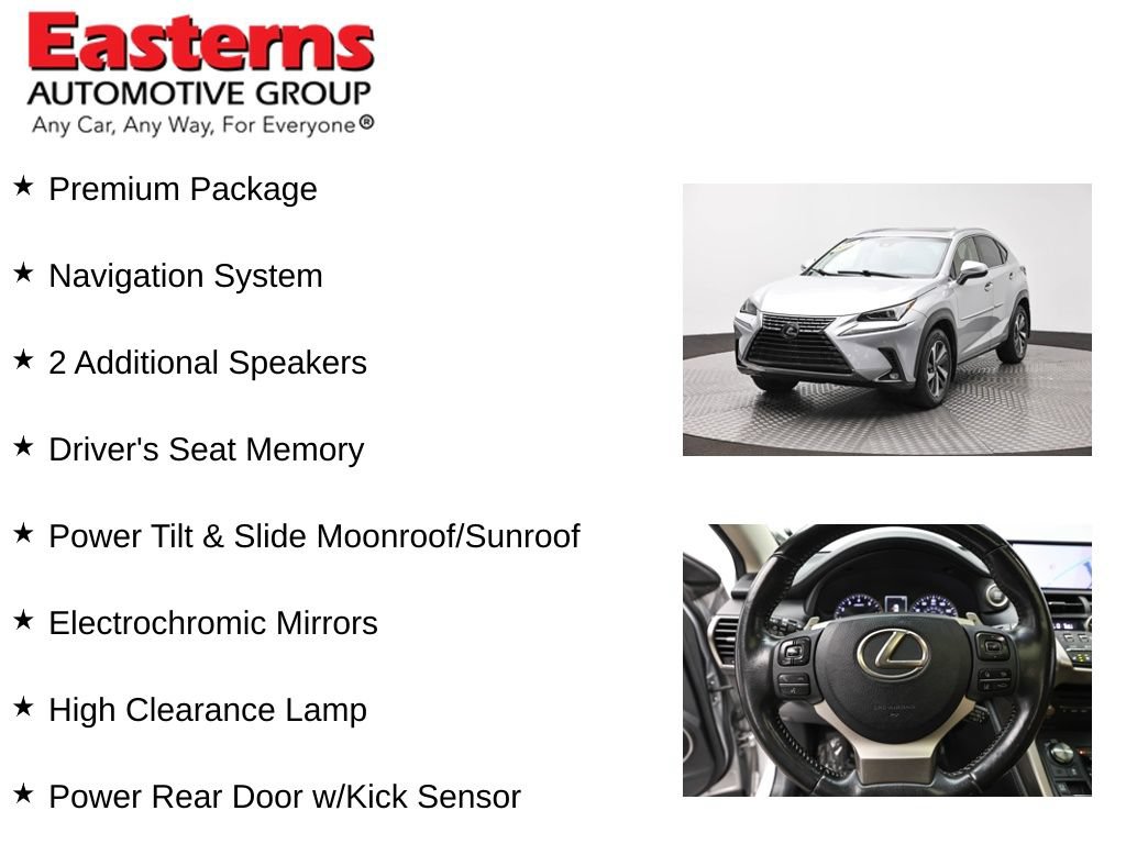 Used 2019 Lexus NX 300 AWD w/ Premium Package image 11