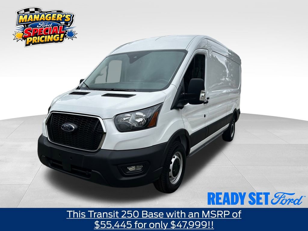 New 2025 Ford Transit 250 148 Medium Roof w/ Load Area Protection Package