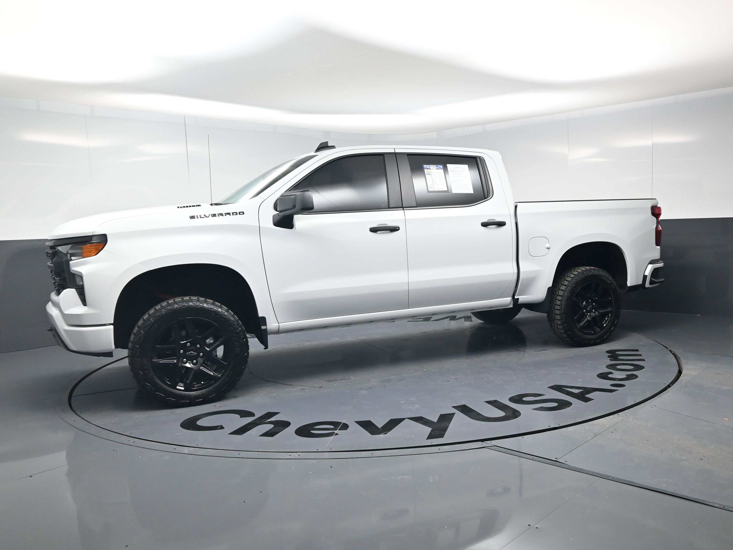 Certified 2025 Chevrolet Silverado 1500 Custom w/ Turbomax Blackout Package image 6