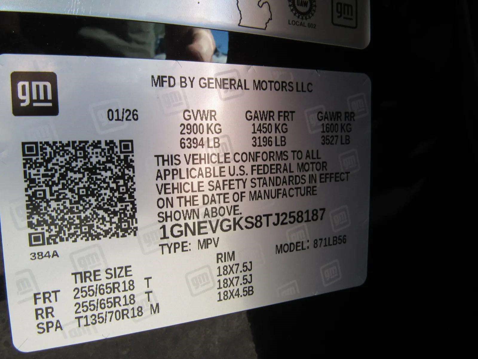 Used 2026 Chevrolet Traverse LT w/ Driver Confidence Package AWD/4WD image 28