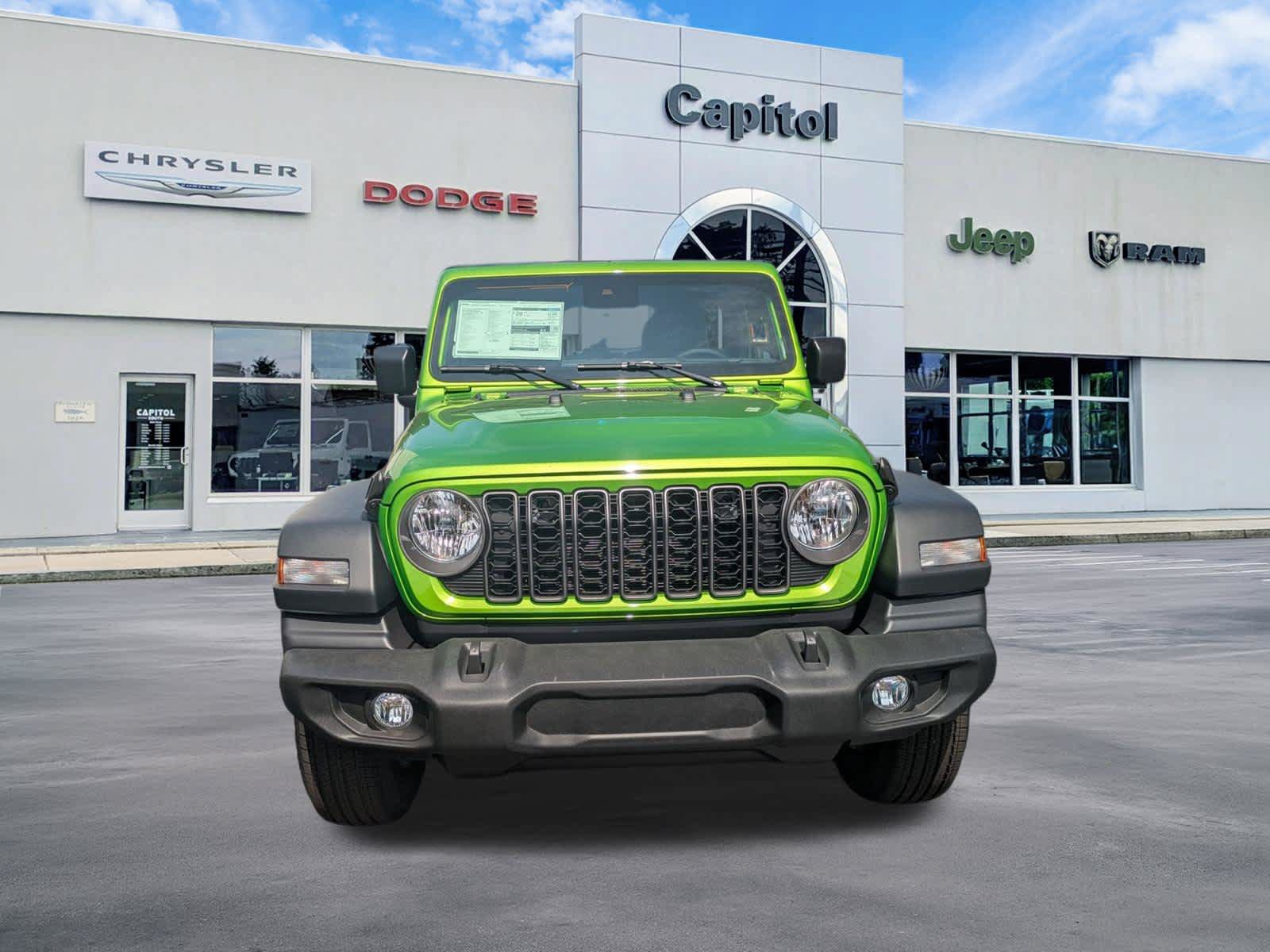 New 2025 Jeep Wrangler Unlimited Sport AWD/4WD image 8