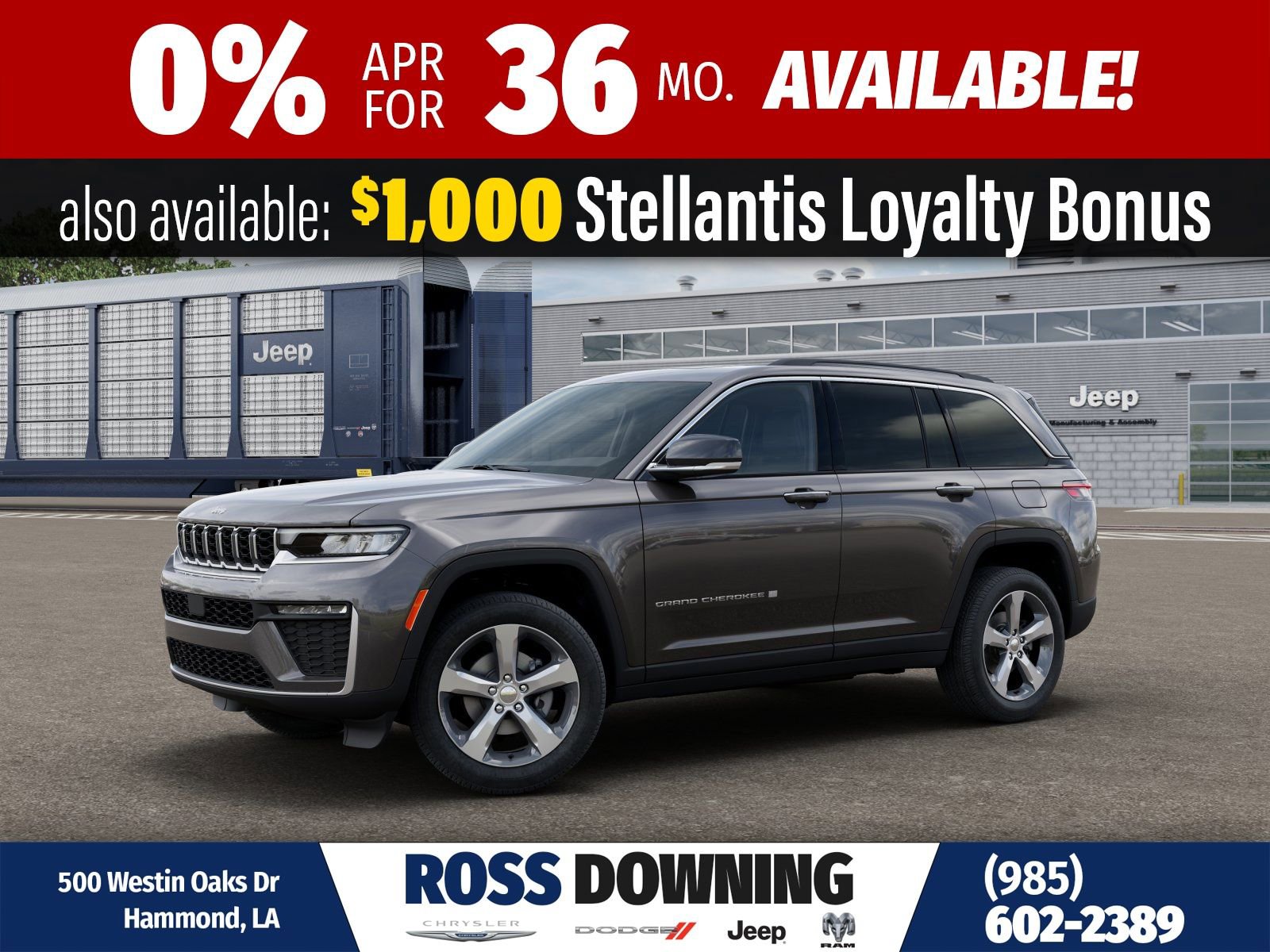 New 2026 Jeep Grand Cherokee Limited