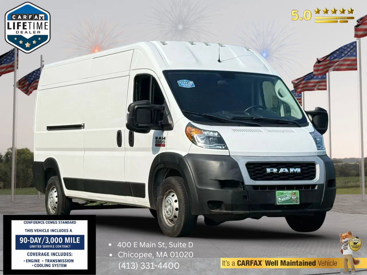 Used 2021 RAM ProMaster 2500
