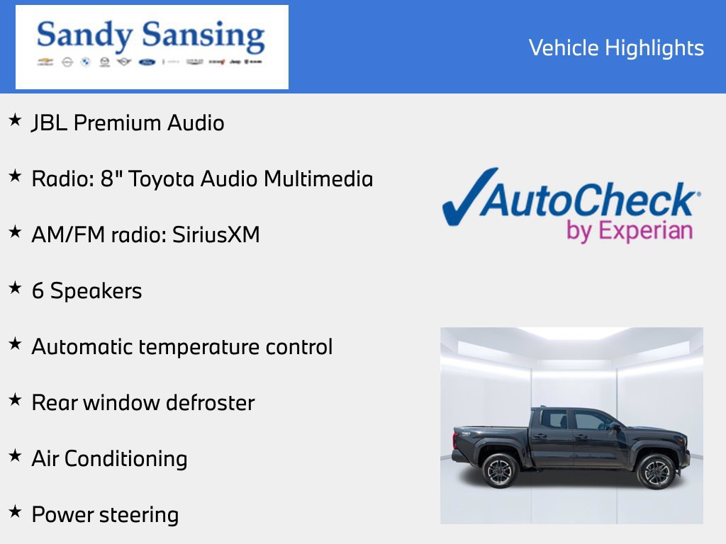 Used 2025 Toyota Tacoma TRD Sport AWD/4WD image 7