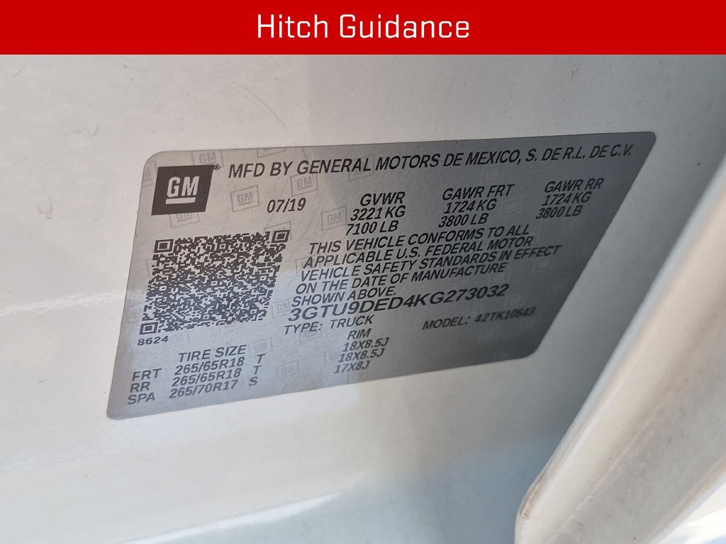 Used 2019 GMC Sierra 1500 SLT w/ SLT Convenience Package AWD/4WD image 38