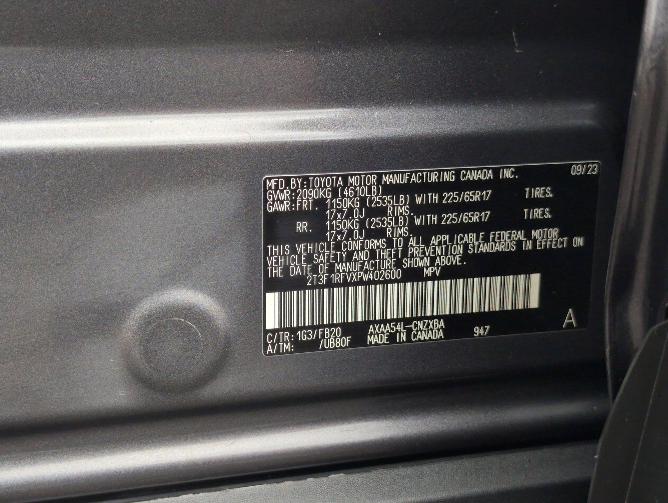 Used 2023 Toyota RAV4 LE image 22