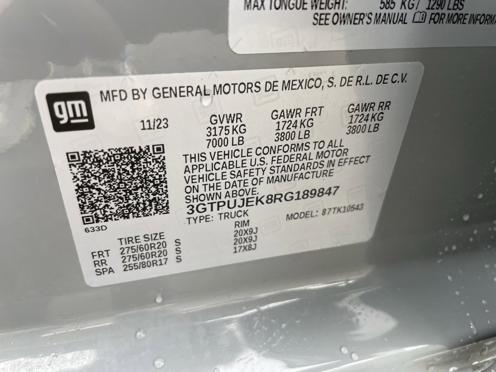 Used 2024 GMC Sierra 1500 Elevation image 43