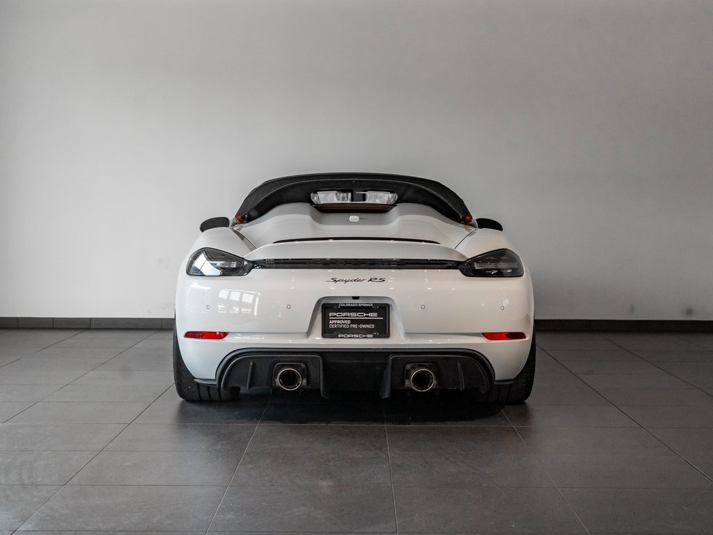 Certified 2024 Porsche 718 Boxster Spyder RS image 6