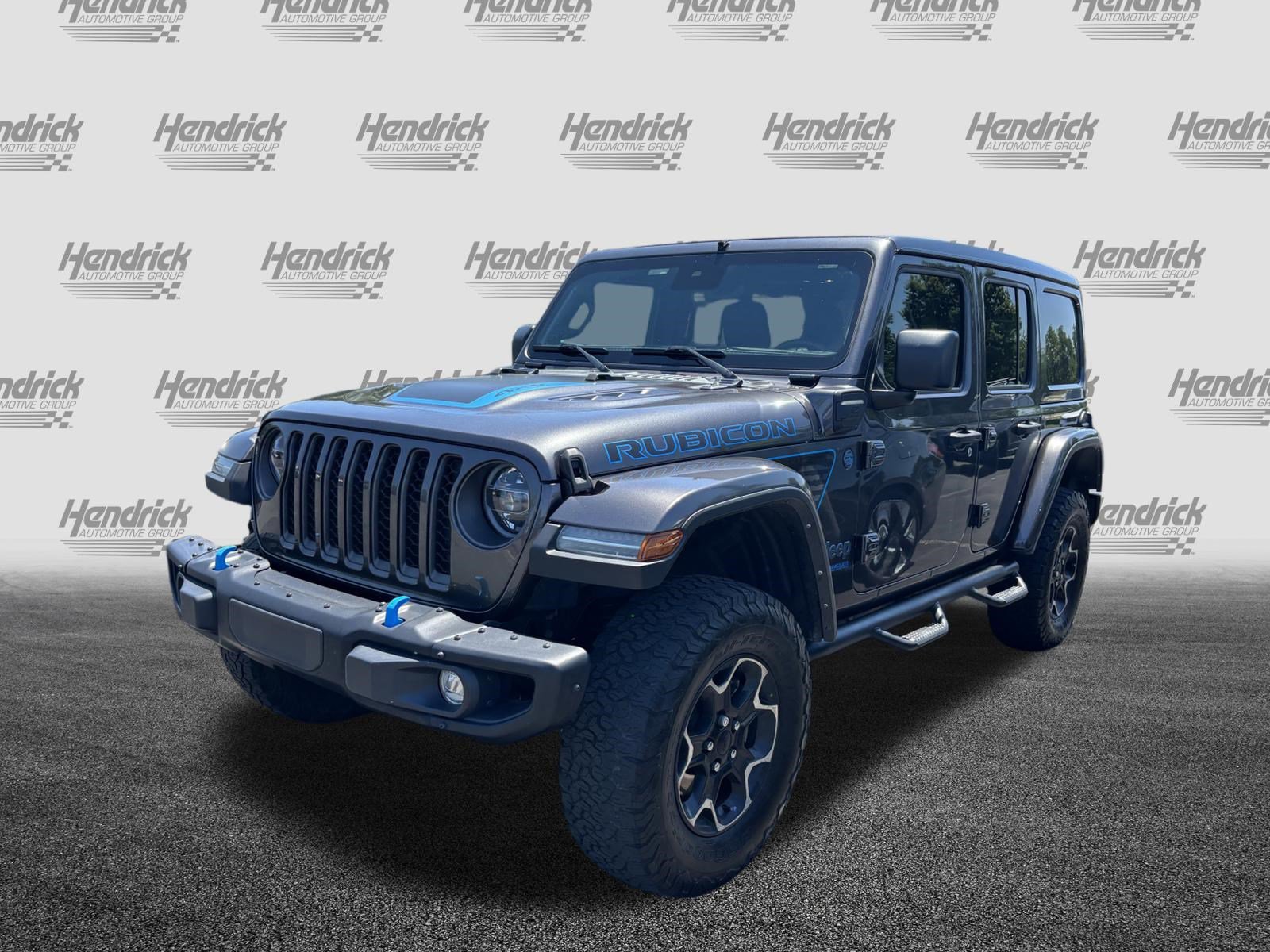 Used 2021 Jeep Wrangler Unlimited Rubicon 4xe w/ Steel Bumper Group AWD/4WD image 8