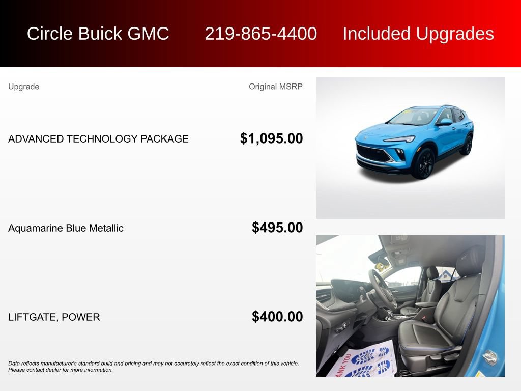 Used 2025 Buick Encore GX Sport Touring w/ Advanced Technology Package FWD image 3
