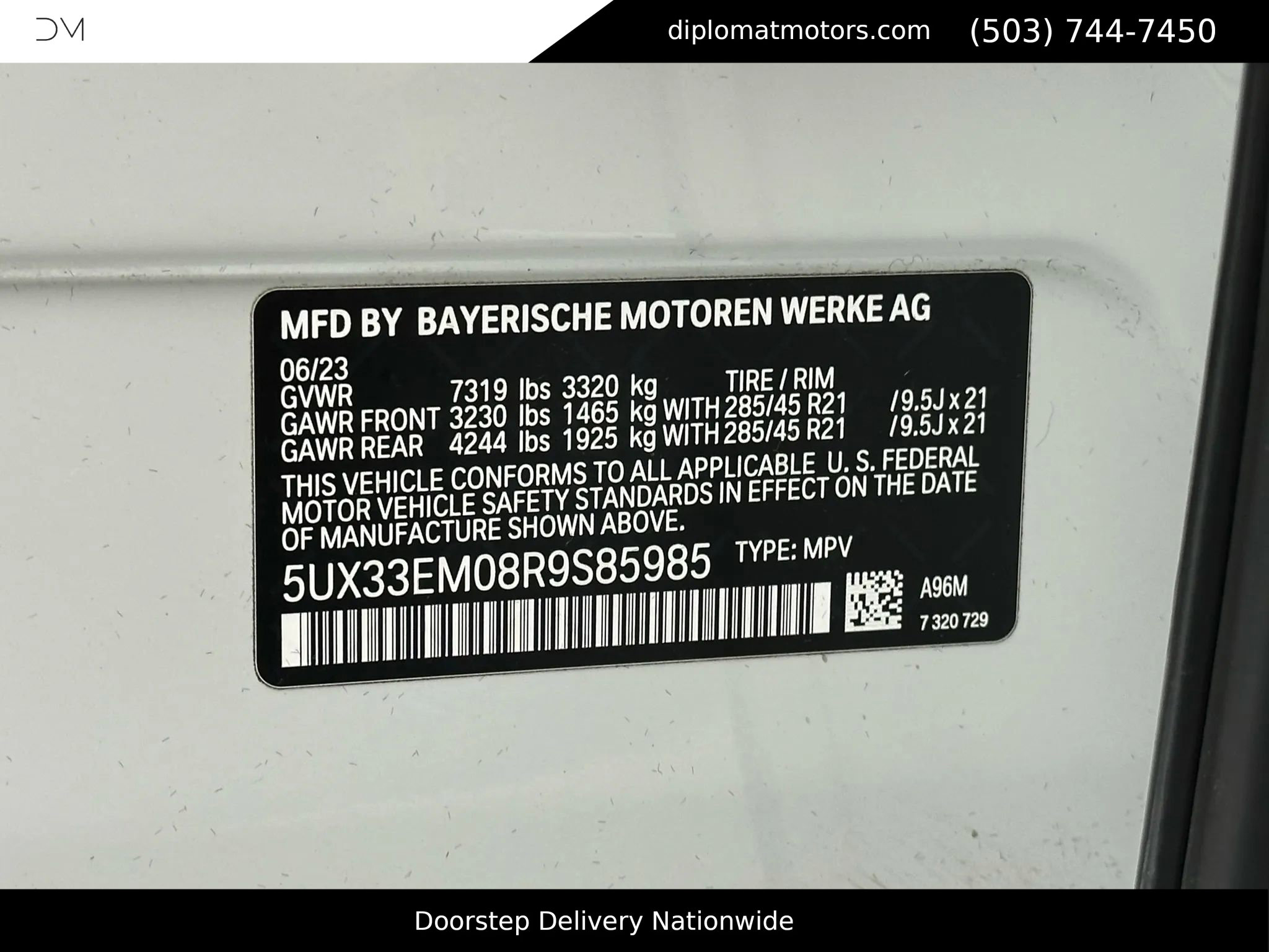 Used 2024 BMW X7 M60i w/ Executive Package image 54