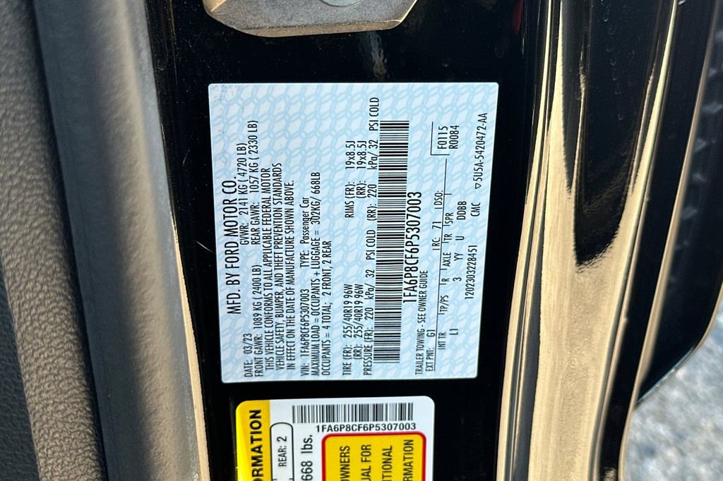 Used 2023 Ford Mustang GT Premium w/ Equipment Group 401A image 29