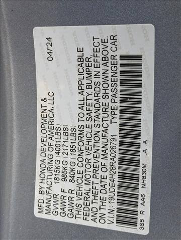 Certified 2024 Acura Integra FWD image 24
