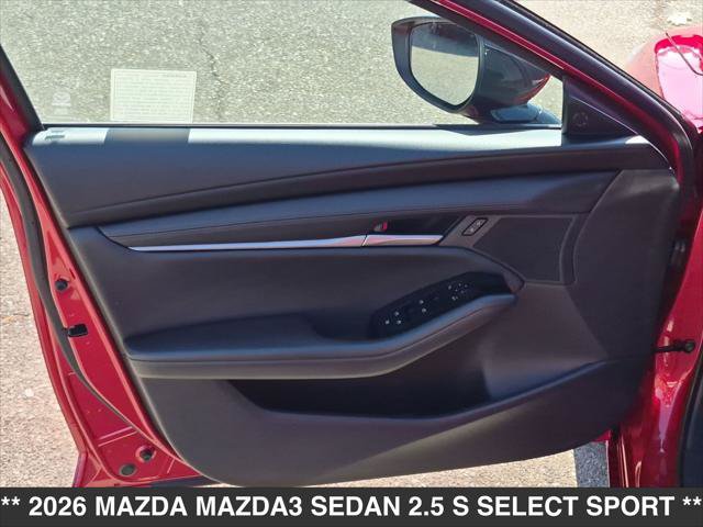 New 2026 MAZDA MAZDA3 s Sport FWD image 6