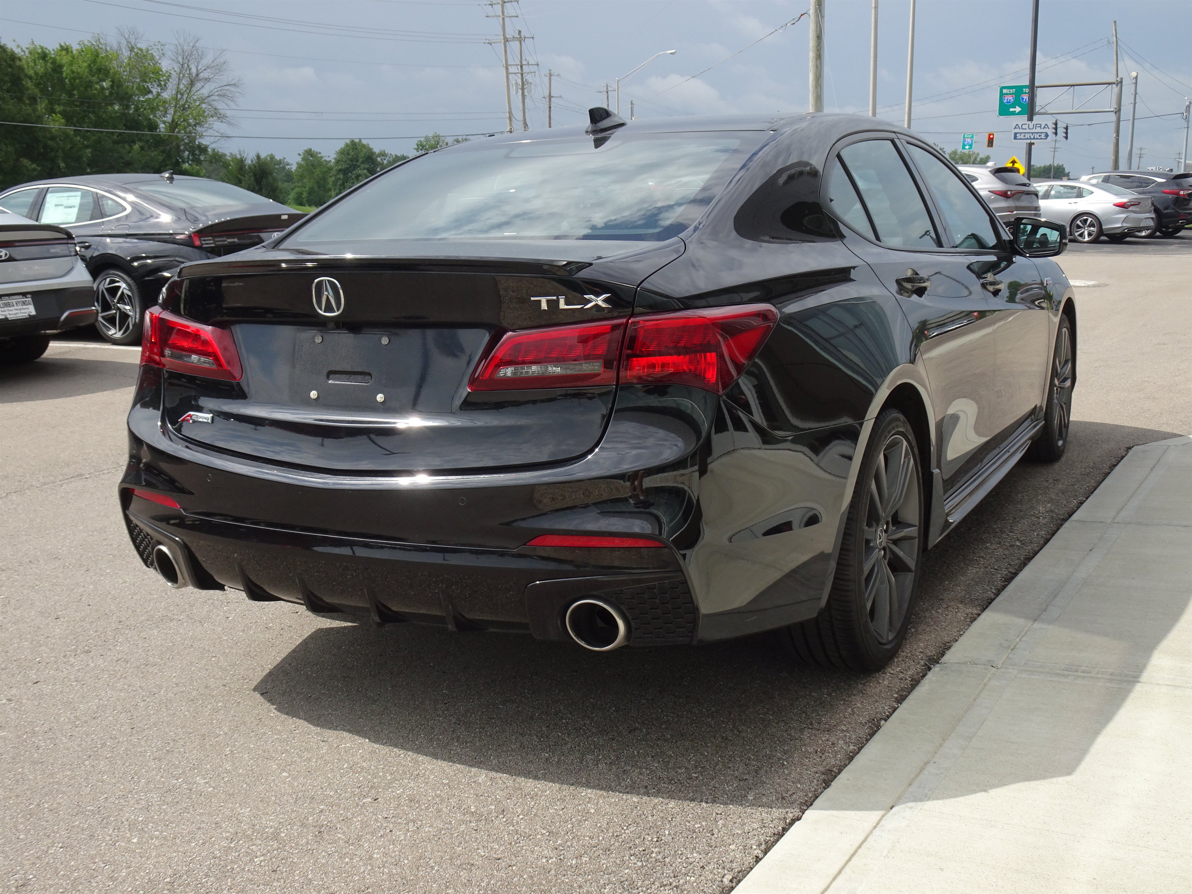 Used 2019 Acura TLX w/ Technology & A-SPEC Package FWD image 5