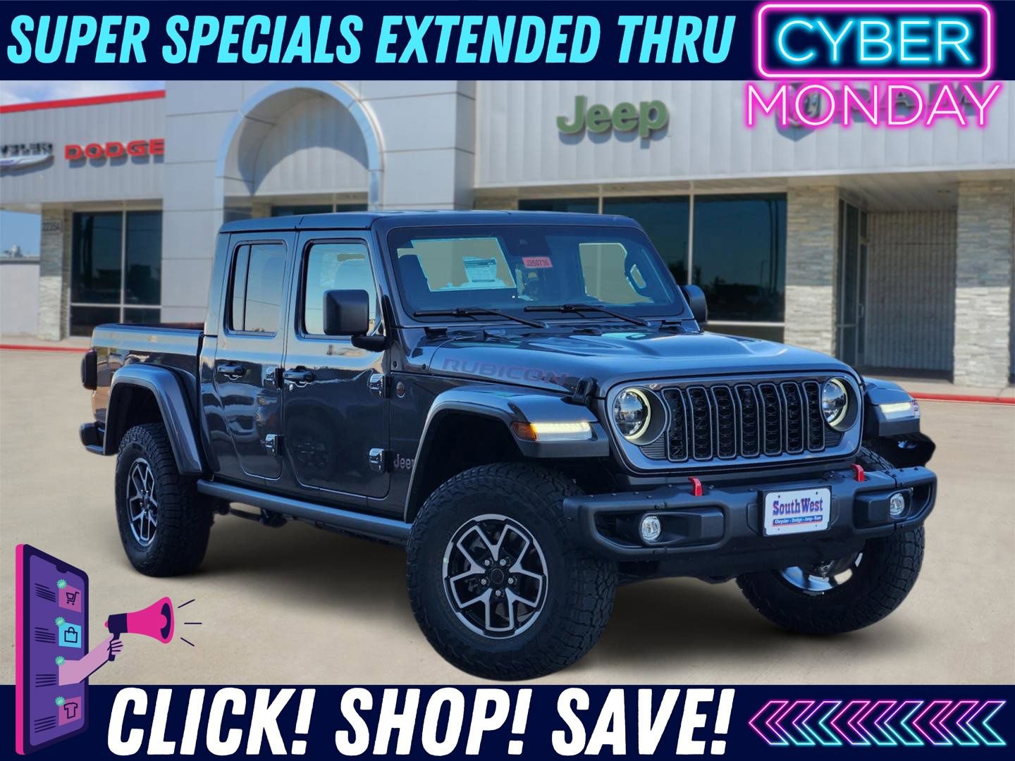 New 2025 Jeep Gladiator Rubicon