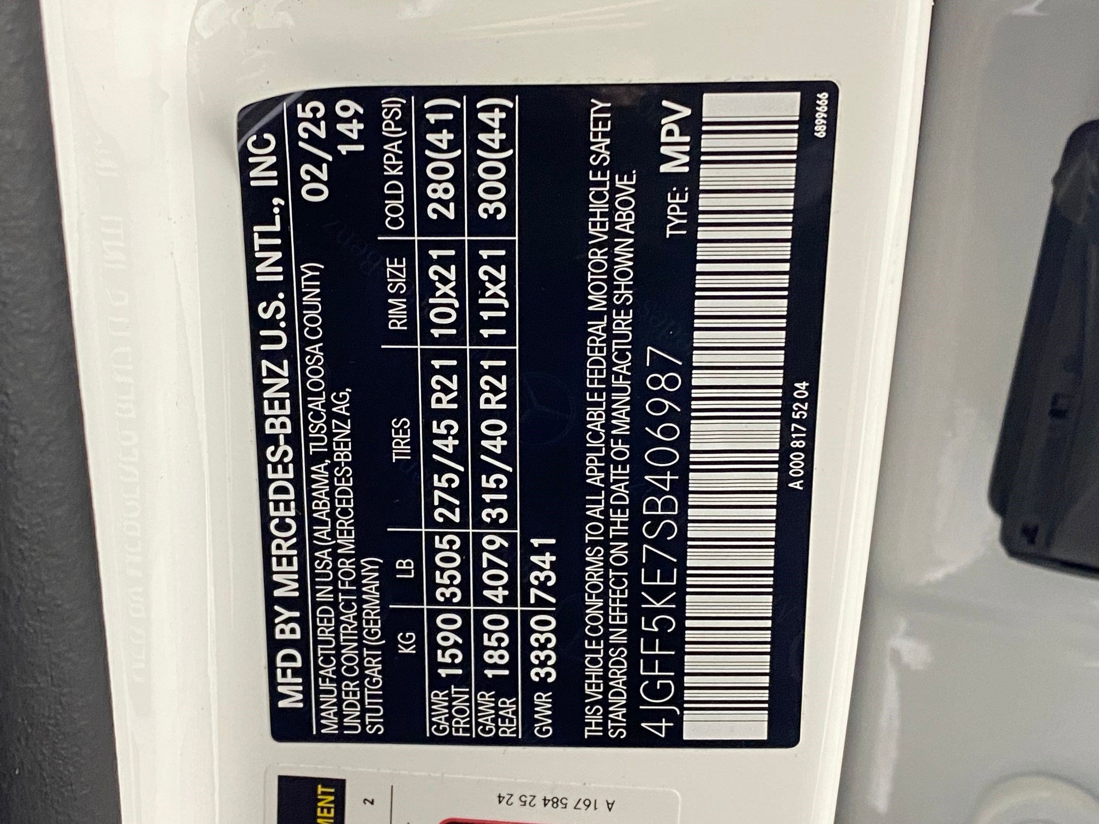 New 2025 Mercedes-Benz GLS 450 4MATIC image 21