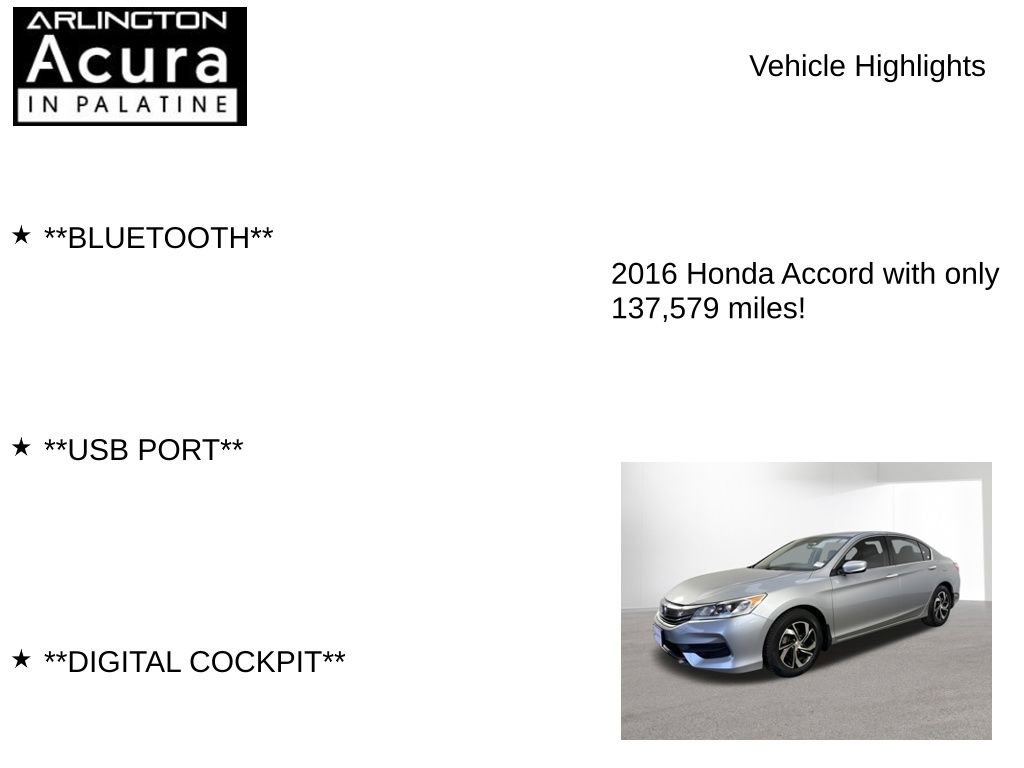 Used 2016 Honda Accord LX image 7