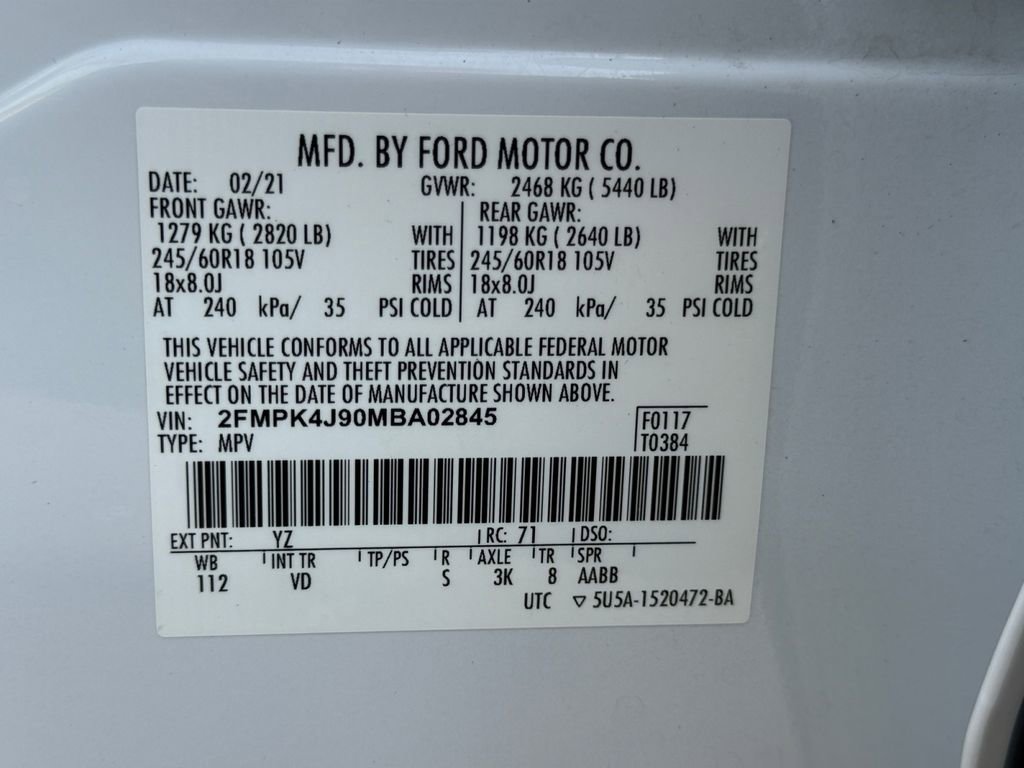 Used 2021 Ford Edge SEL image 22
