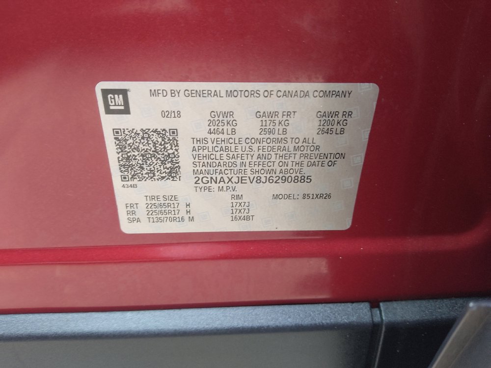 Used 2018 Chevrolet Equinox LT FWD image 33