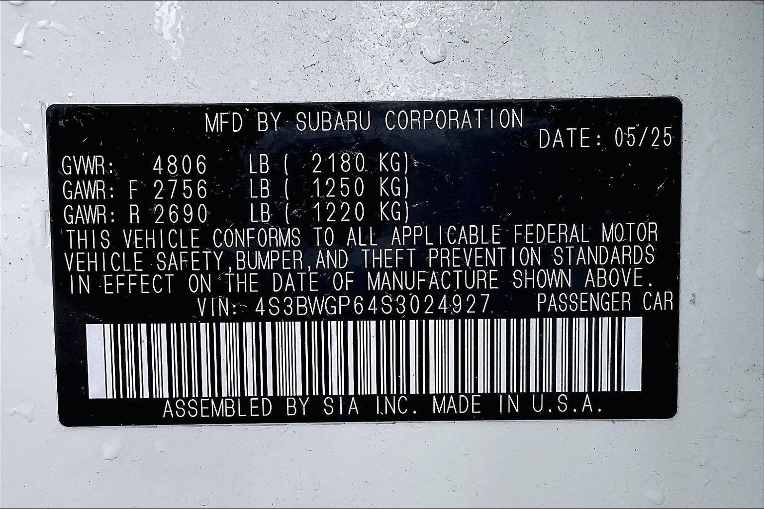 Used 2025 Subaru Legacy Touring XT image 33