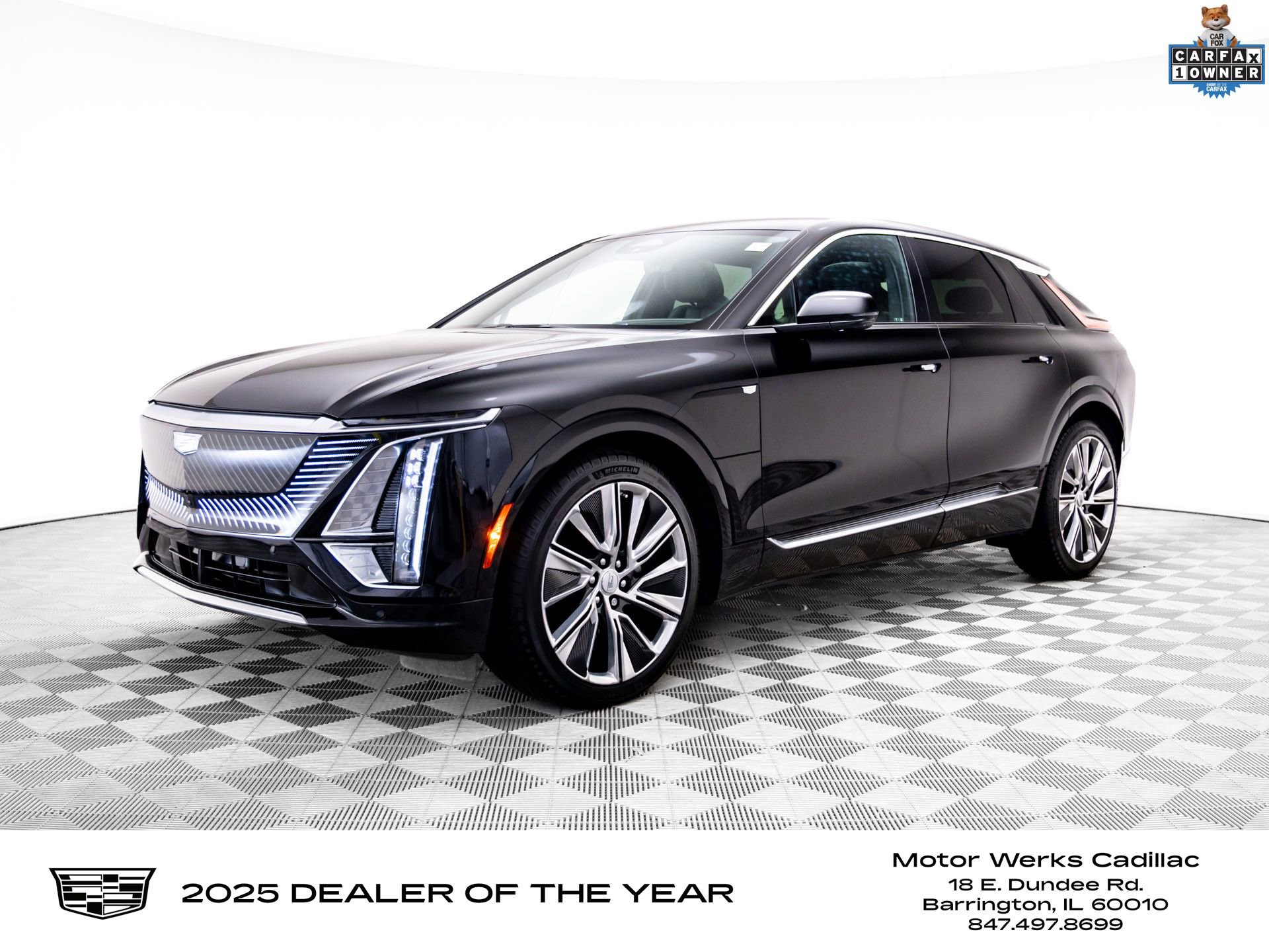 Certified 2025 Cadillac Lyriq Luxury w/ LPO, Floor Liner Package image 1