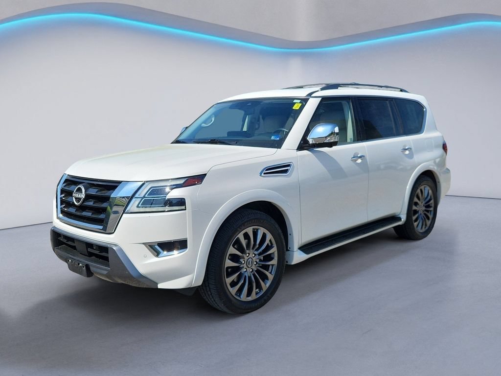 Used 2023 Nissan Armada Platinum w/ Captain's Chairs Package AWD/4WD image 7