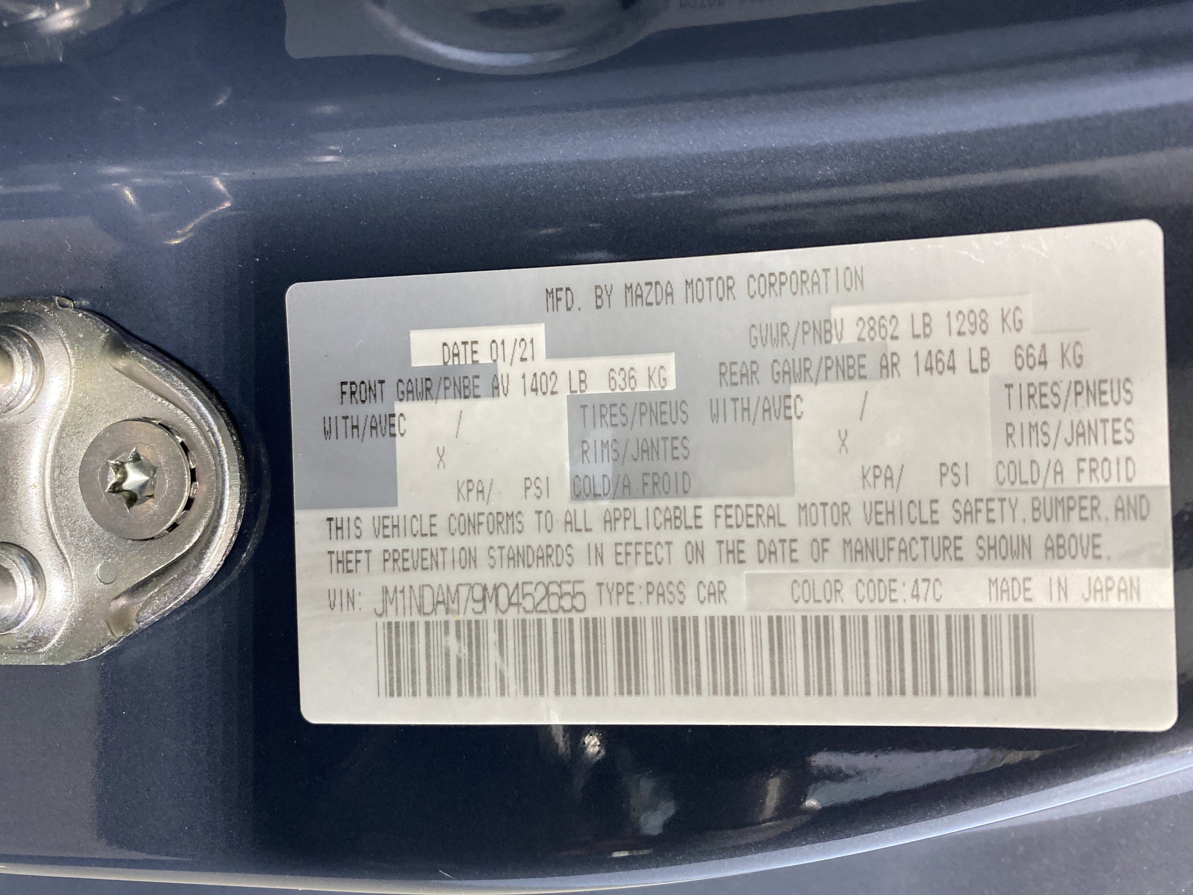 Used 2021 MAZDA MX-5 Miata RF Grand Touring image 36