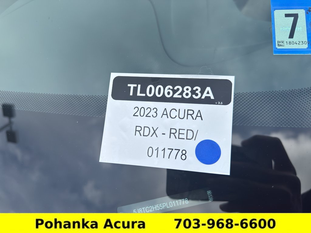 Certified 2023 Acura RDX AWD w/ Technology Package image 41