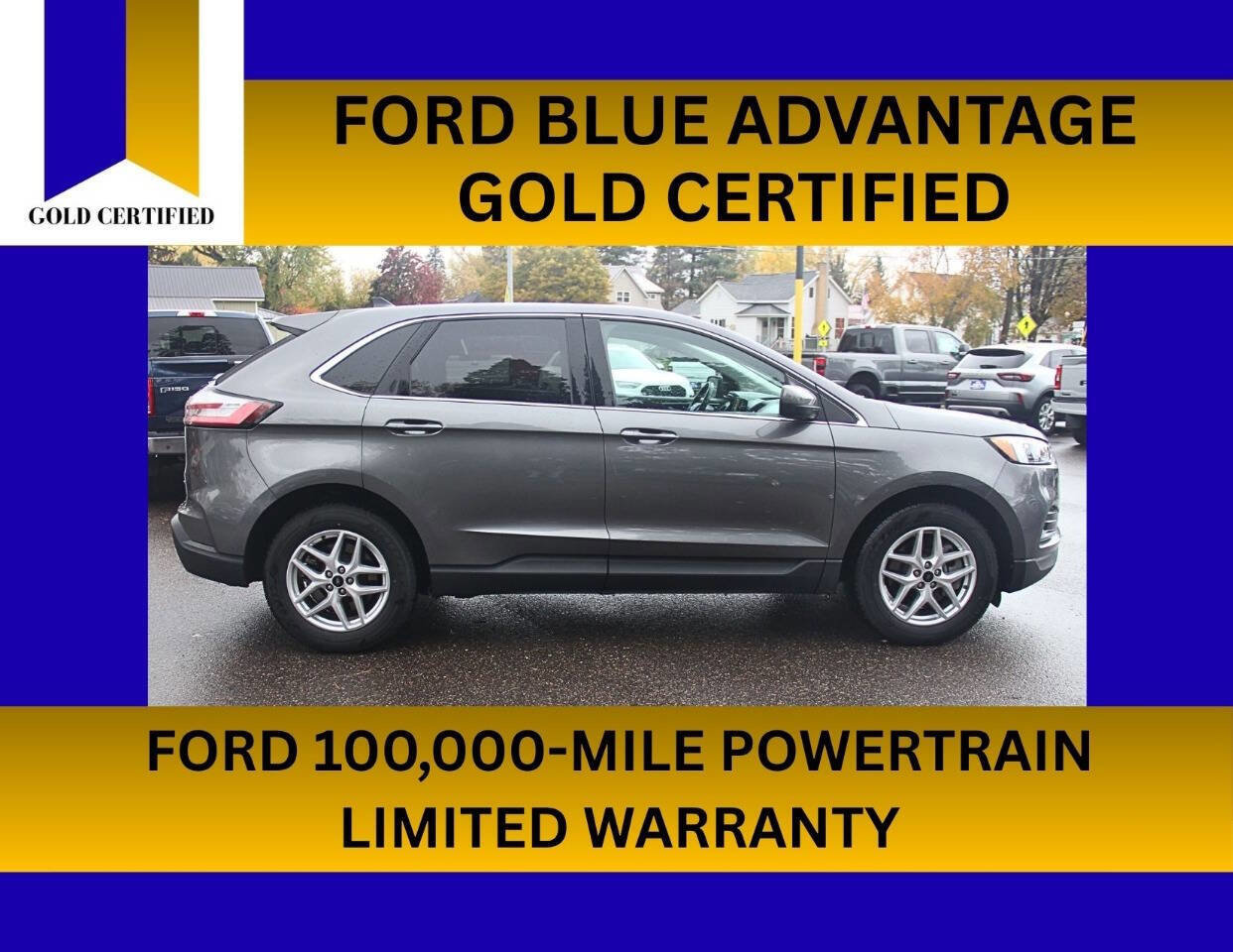 Certified 2023 Ford Edge SEL