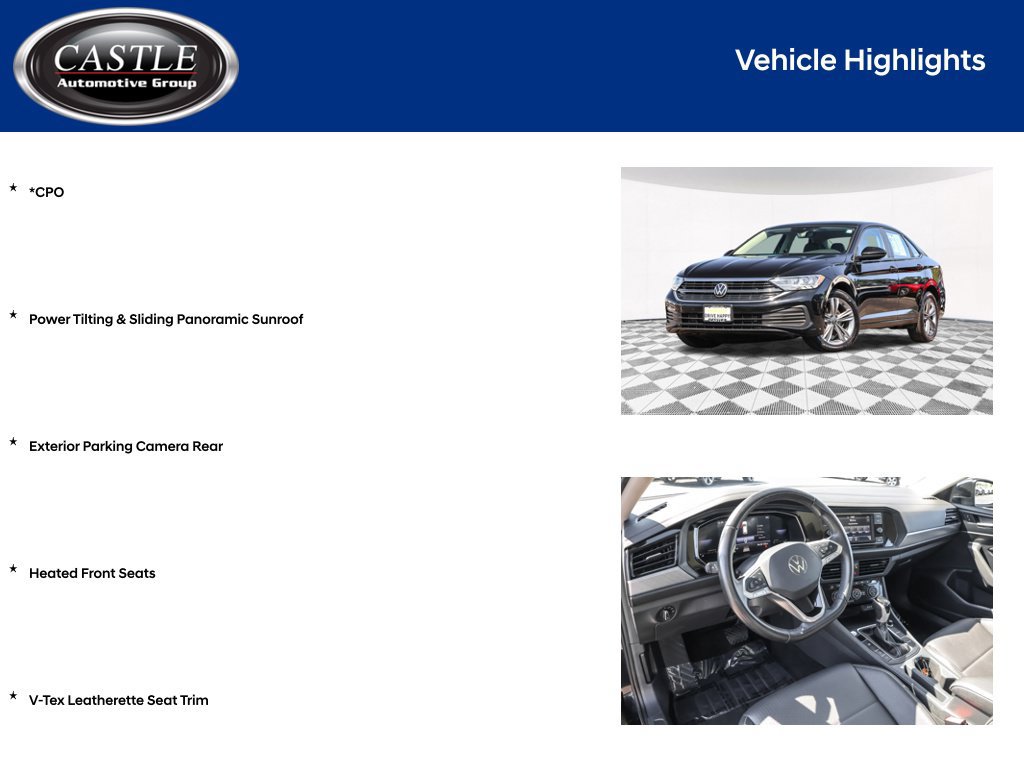 Certified 2024 Volkswagen Jetta SE FWD image 3