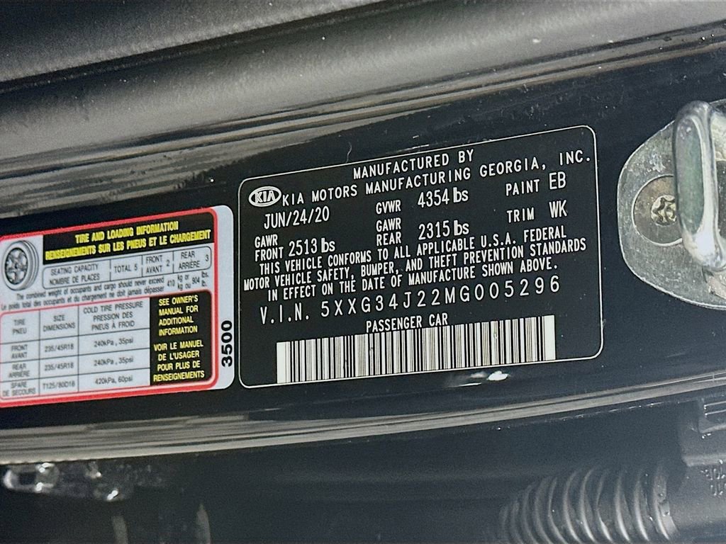 Used 2021 Kia K5 EX w/ Paint Protection Package image 34