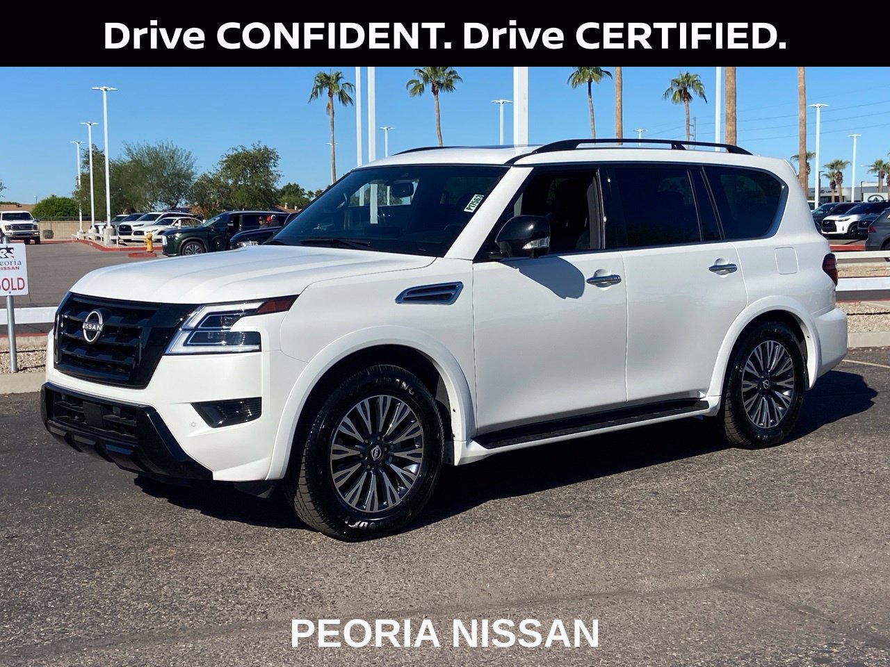 Certified 2023 Nissan Armada SL w/ Midnight Edition Package AWD/4WD image 1