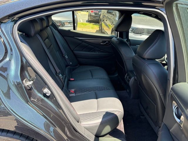 Used 2023 INFINITI Q50 Red Sport 400 w/ Black Opal Edition AWD/4WD image 50