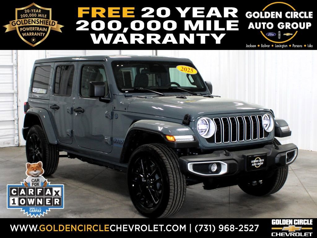 Used 2025 Jeep Wrangler Unlimited Sahara w/ Safety Group image 1