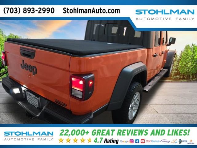 Used 2020 Jeep Gladiator Sport w/ Quick Order Package 24S AWD/4WD image 4