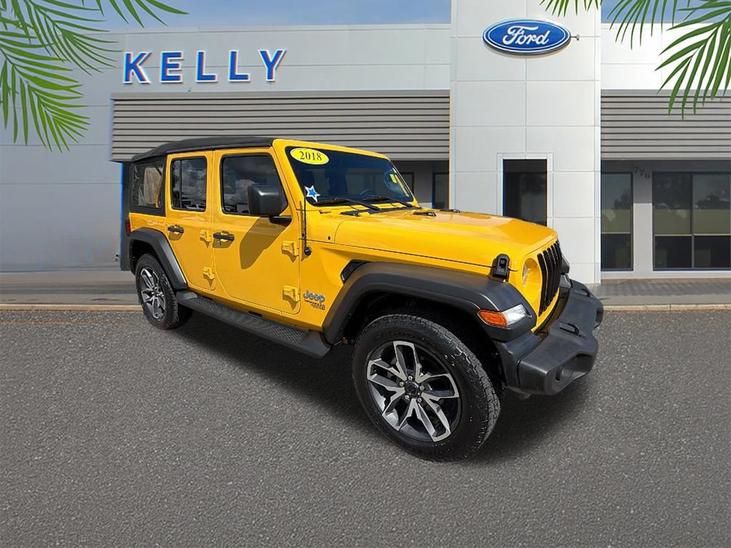 Used 2018 Jeep Wrangler Unlimited Sport AWD/4WD image 7