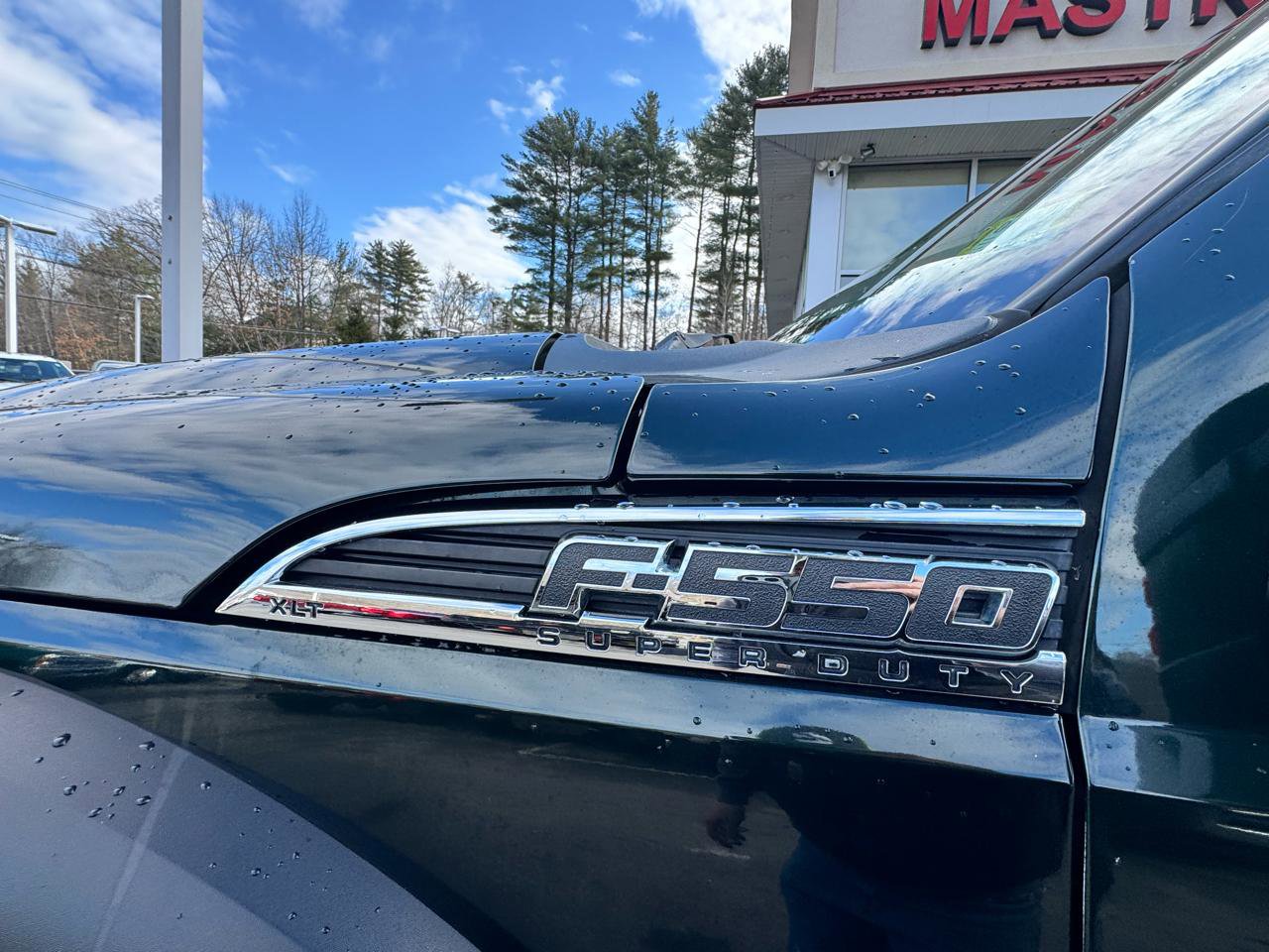 Used 2013 Ford F550 4WD XLT POWERSTROKE DIESEL SWI w/ Snow Plow Prep Pkg image 21