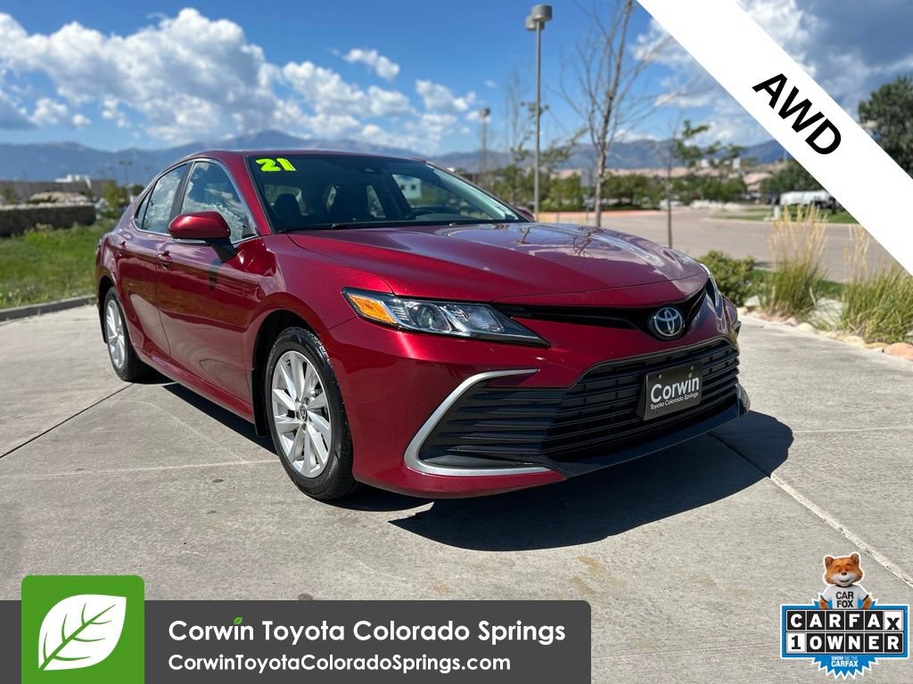 Used 2021 Toyota Camry LE w/ Cold Weather Package